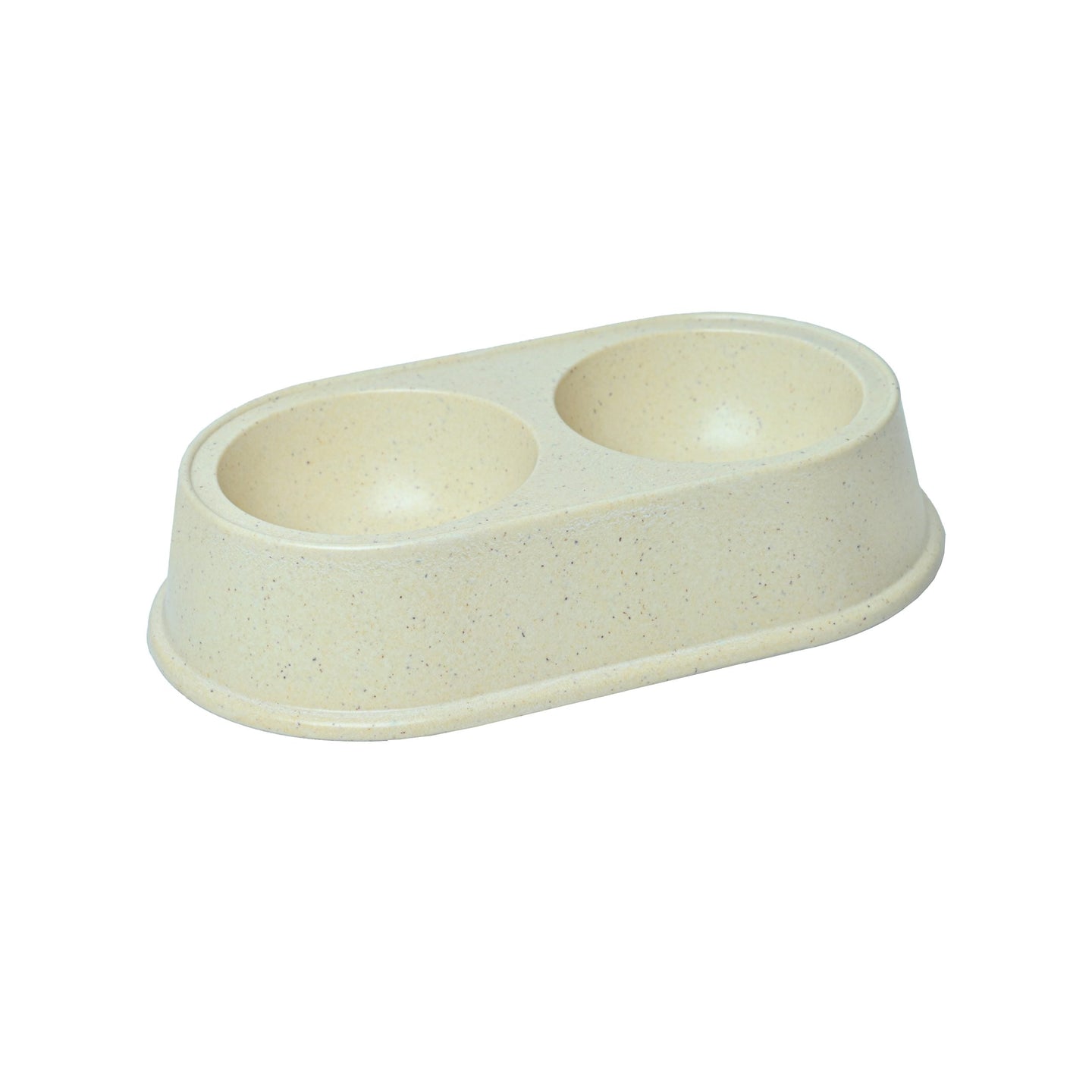 double bamboo pet bowl in india